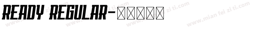 Ready Regular字体转换